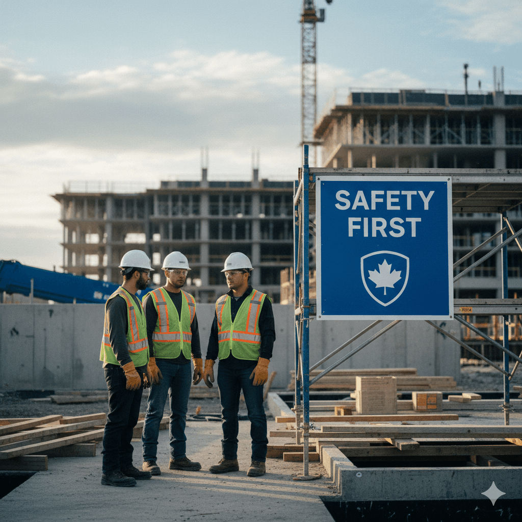 Safety First approach on construction site